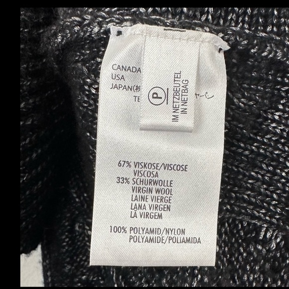 Escada Ruffle Front Ribbon Tie Cardigan Sweater - Picture 7 of 10